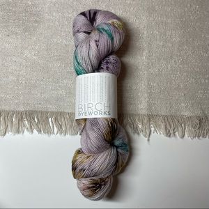 NWT
Birch Dyeworks Hand
Dyed Yarn. Indie dyed yarn.
Color - Judith